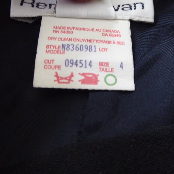 Vintage RENA ROWAN Classic Skirt Made in Canada - Picture 5 of 8